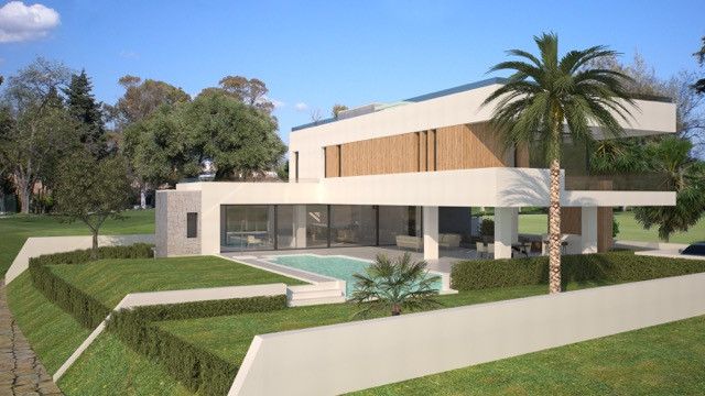 Modern villas for sale in la Alqueria, Benahavis - Charming Home with Top-Tier Finishes in La Alqueria