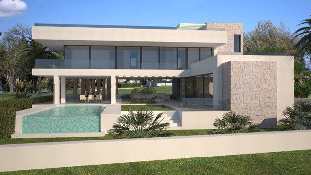 Modern villas for sale in la Alqueria, Benahavis - Charming Home with Top-Tier Finishes in La Alqueria