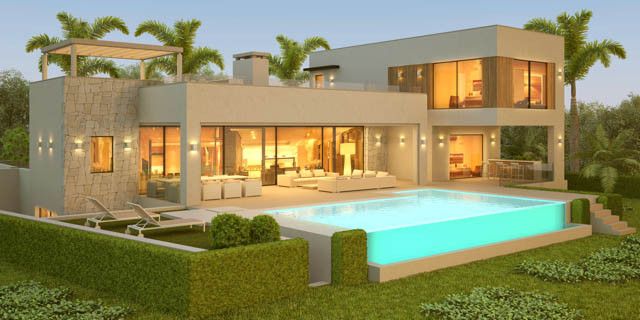 Modern villas for sale in la Alqueria, Benahavis - Charming Home with Top-Tier Finishes in La Alqueria