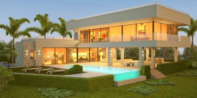 Modern villas for sale in la Alqueria, Benahavis - Charming Home with Top-Tier Finishes in La Alqueria