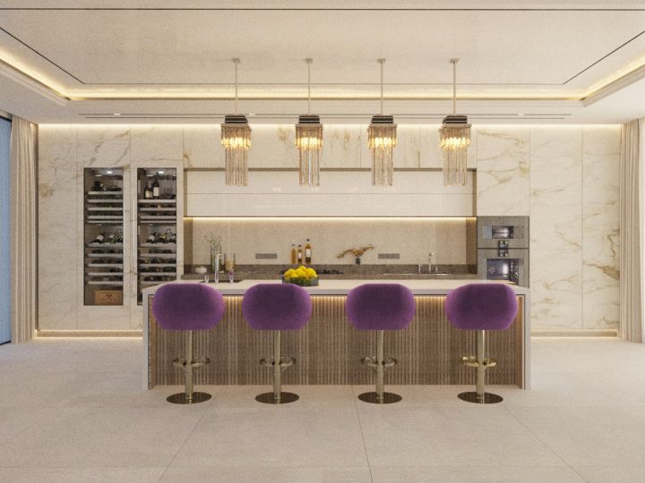 Brand new project of a villa in La Alqueria, Benahavis - Impressive Modern Home with Stunning Sea Views in La Alquería