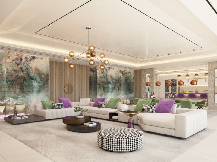 Brand new project of a villa in La Alqueria, Benahavis - Impressive Modern Home with Stunning Sea Views in La Alquería