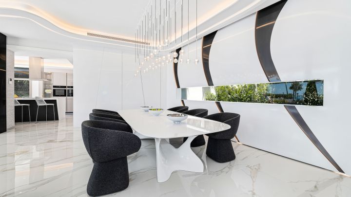 Villa Saphire - Obras maestras arquitectónicas en Los Monteros