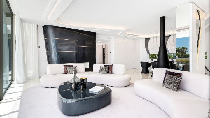 Villa Saphire - Obras maestras arquitectónicas en Los Monteros