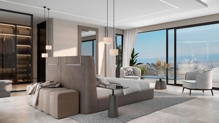 Villa con 6 dormitorios y 7 baños - Casa Moderna Única en El Madroñal