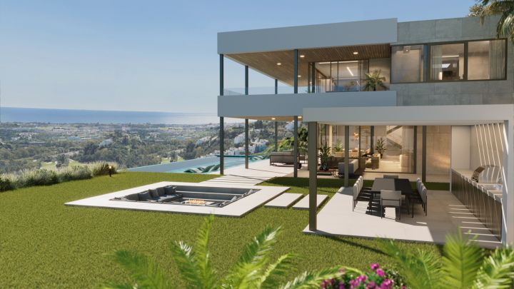 Villa Tiffany - Propiedad contemporánea con impresionantes vistas al mar