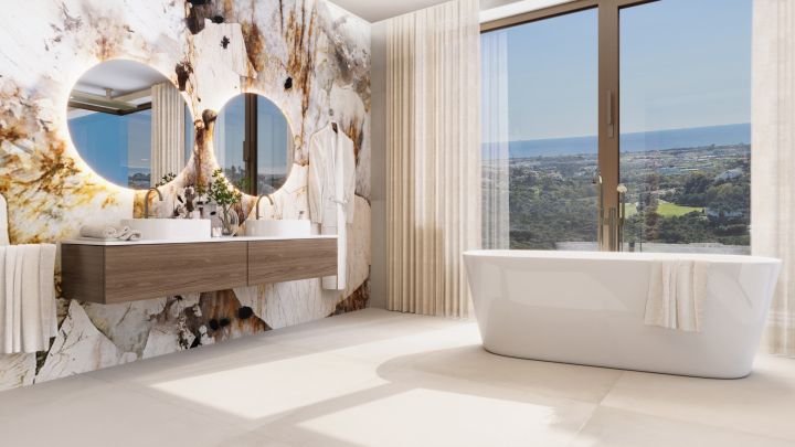 Villa Tiffany - Propiedad contemporánea con impresionantes vistas al mar