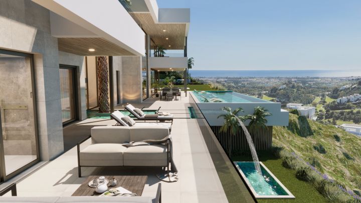 Villa Tiffany - Propiedad contemporánea con impresionantes vistas al mar