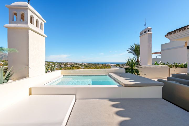 Belvederes 12 - Renovated Scandinavian-Style Duplex Penthouse with Private Pool and Panoramic Views in La Cerquilla
