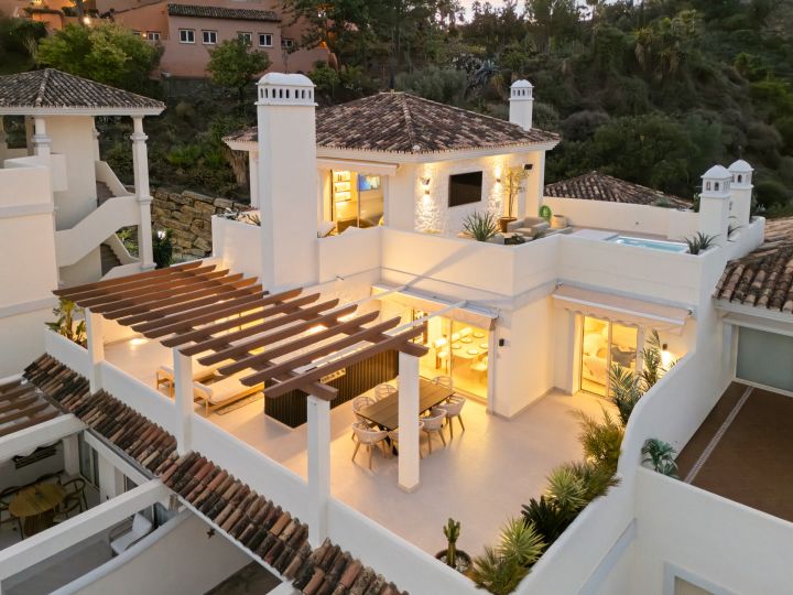 Belvederes 12 - Renovated Scandinavian-Style Duplex Penthouse with Private Pool and Panoramic Views in La Cerquilla